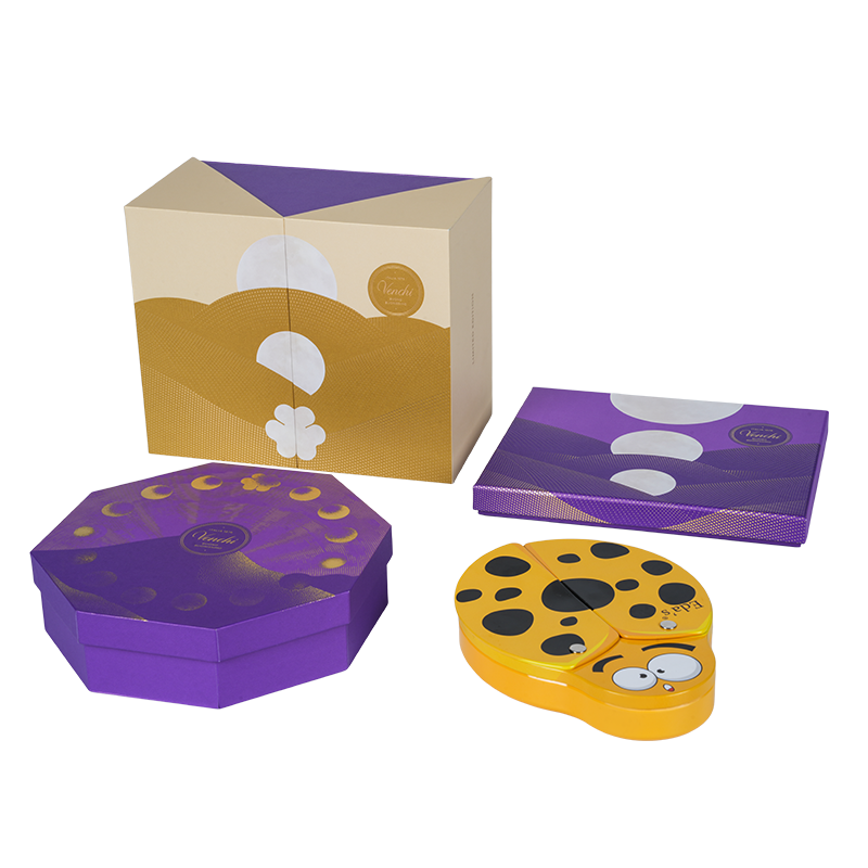 Starre Schokoladenverpackungsschachtel mit zwei Türen