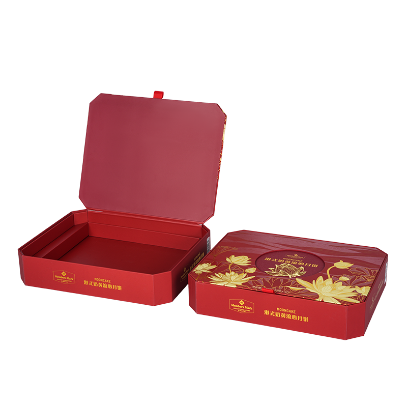 Starre Kuchenverpackungsbox mit zwei Türen