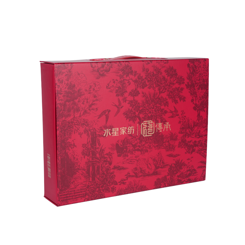 Antifouling- und feuchtigkeitsbeständige, laminierte, buchförmige Papierschachteln für die Verpackung von Heimtextilien