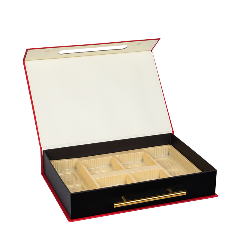 Starre Kuchenverpackungsbox mit zwei Türen