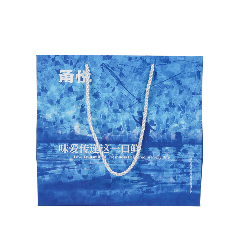 Mittelweiche Tragetasche aus Kraftpapier zum Mitnehmen