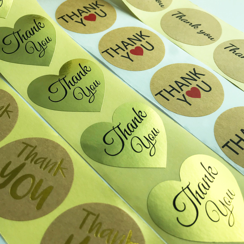 Klebeetikett aus beschichtetem Papier