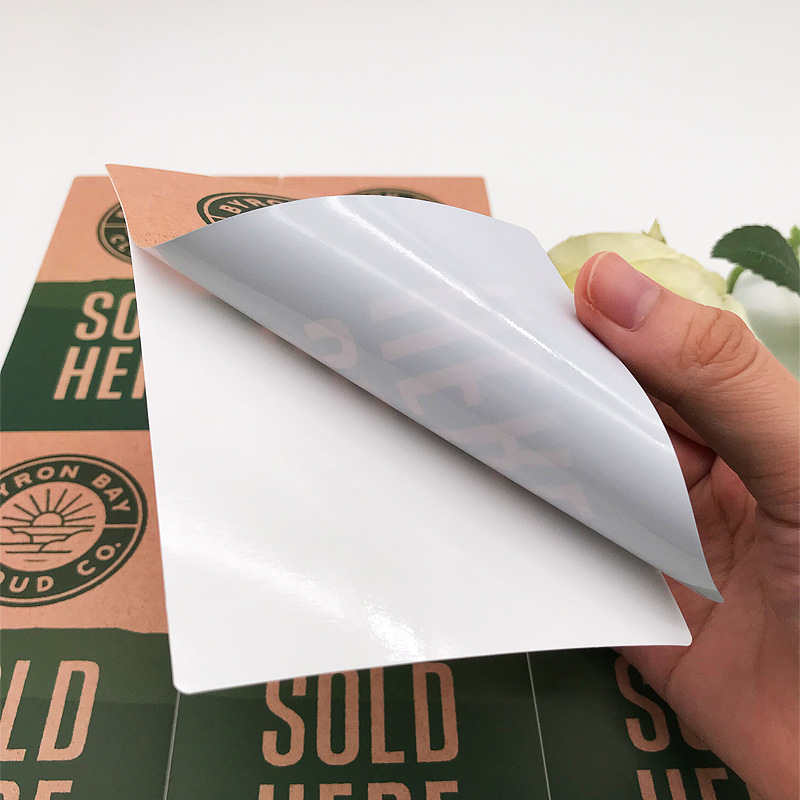 Kraftaufkleber in Lebensmittelqualität – Etikett für Bäckerei und Einzelhandel