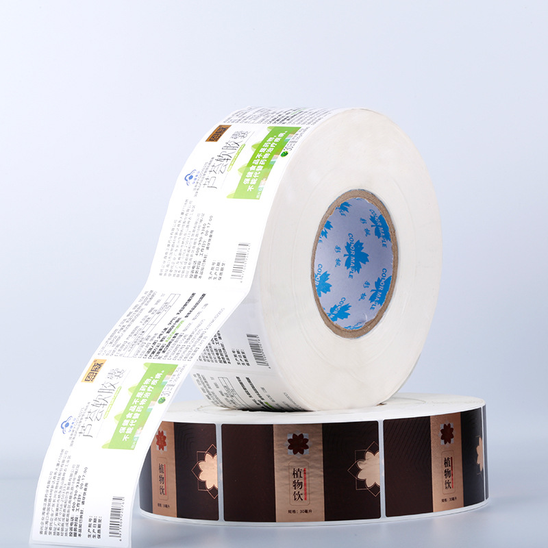 Selbstklebende Etiketten für Nahrungsergänzungsmittel